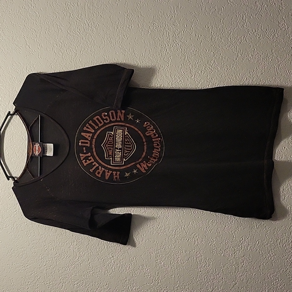 Harley Davidson, Small, Brown.